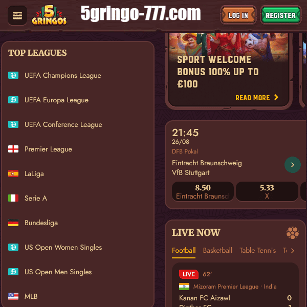 Jackpot caldi e slot su 5Gringos
