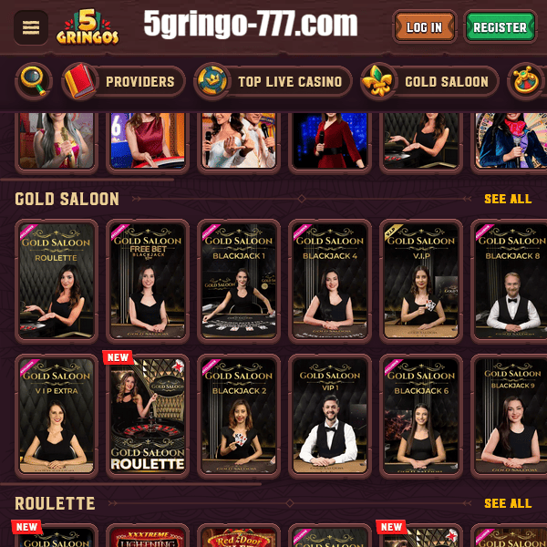 Top Live Casino 5Gringos
